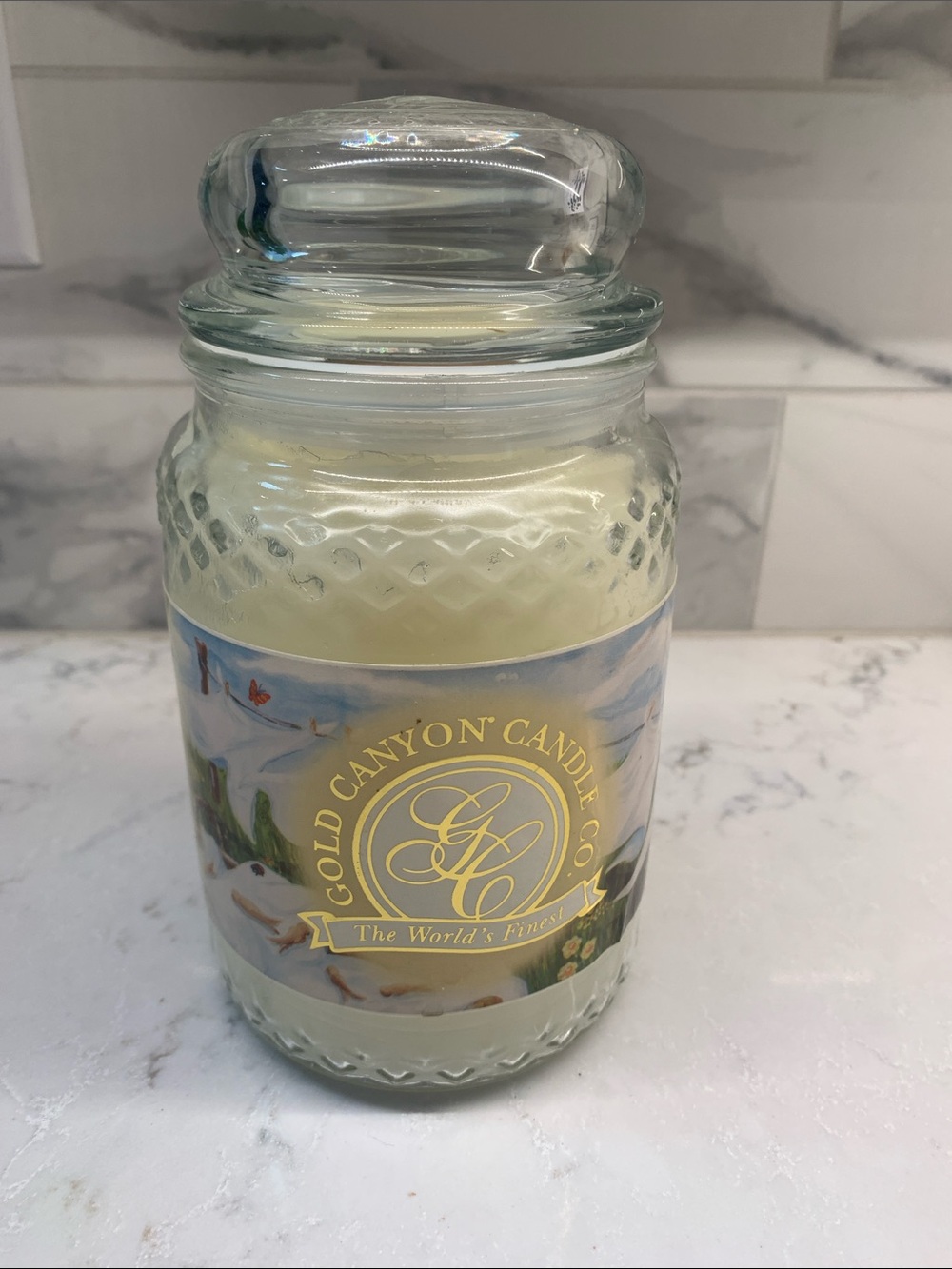 NEW Gold Canyon Candle Clean Sheets 26 oz Candle